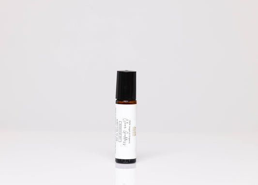 Clear Goddess Roll On Perfume Spiritual Cleanser Botanical Vegan Peppermint Basil Eucalyptus Aura Reiki Protection Room Self Care Witchy Align With Anna Anna Ortiz-Aragon Aromatherapy Products Women Made The Pachamama Shift